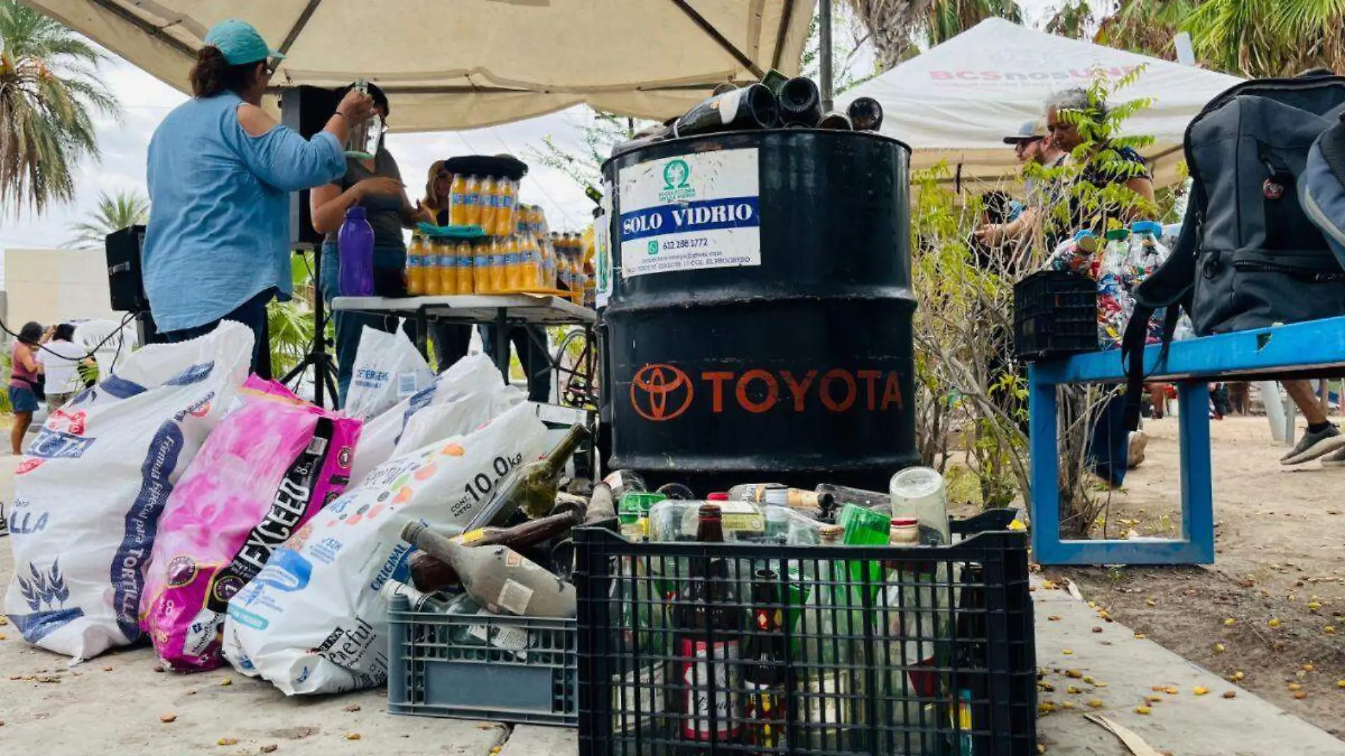 Jornada de reciclaje en La Paz